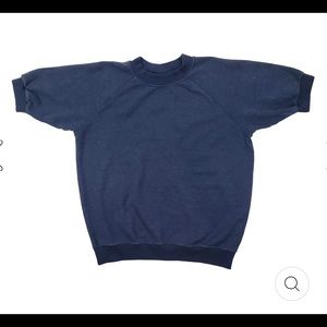 Jungmaven Short Sleeve Raglan Fleece Sweatshirt